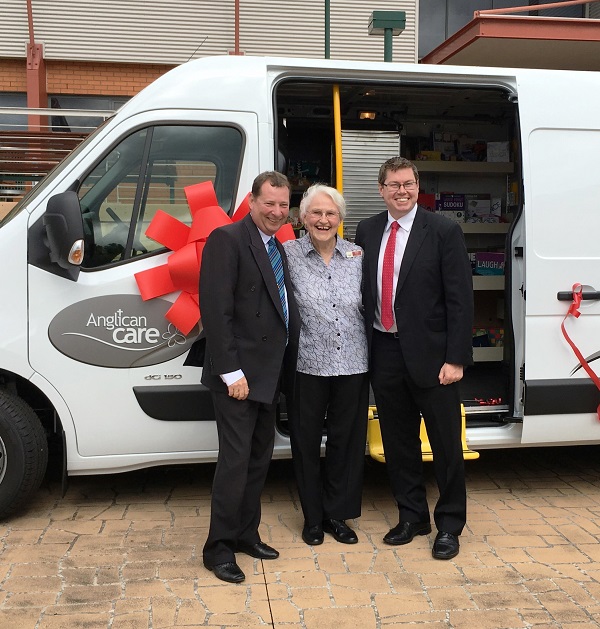 Resources Van Hits the Road and It's Not Jack - It's Anglican Care