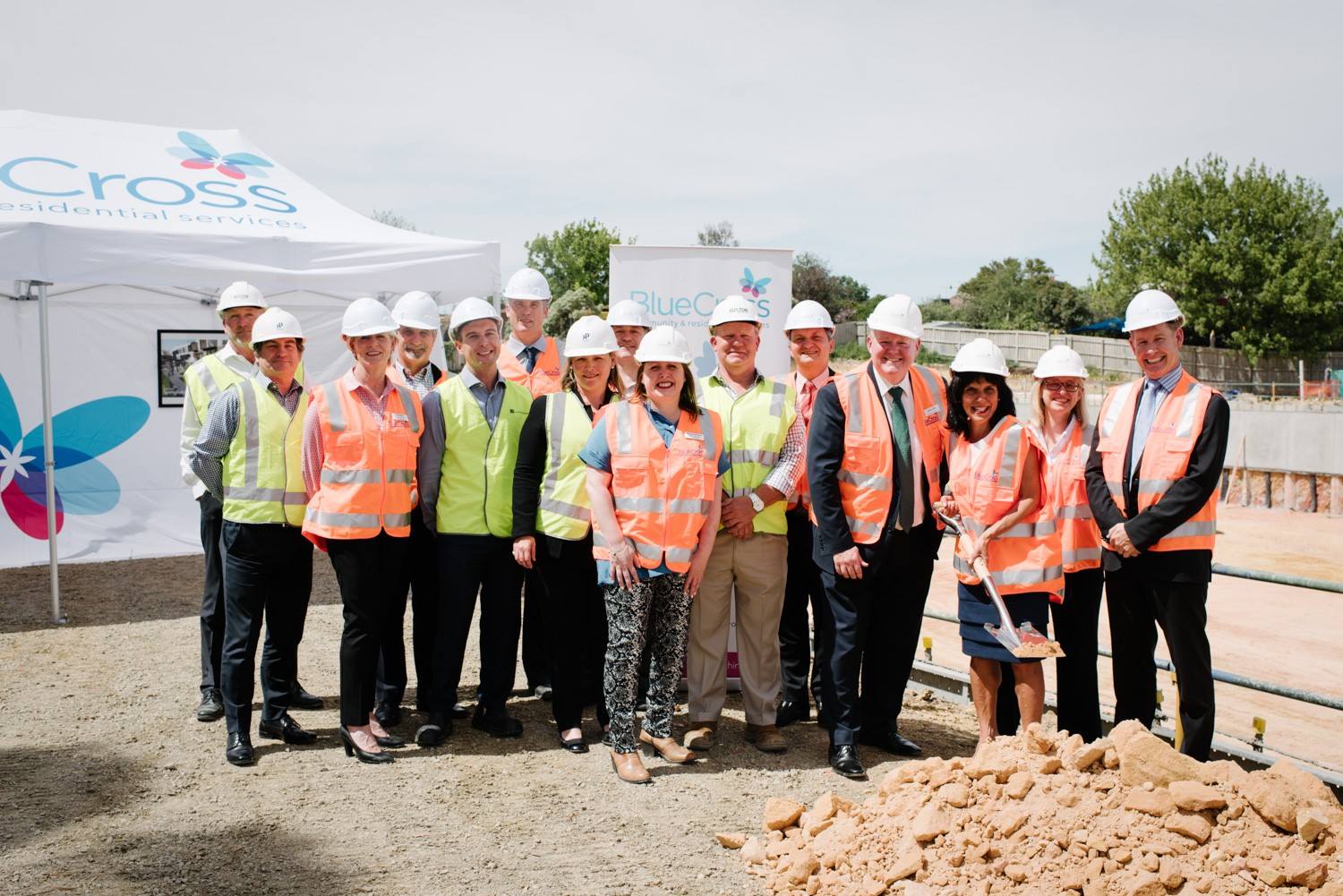 Groundbreaking Ceremony Kicks off BlueCross Springfield Construction