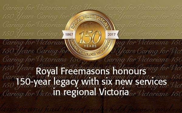 Royal Freemasons Honours 150-year Legacy with Six New Services in Regional Victoria