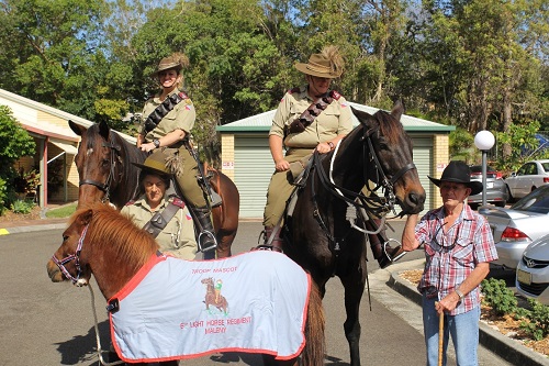 Centaur Memorial Welcomes Light Horse