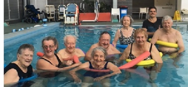 Hydrotherapy is a Hit at RSL Care
