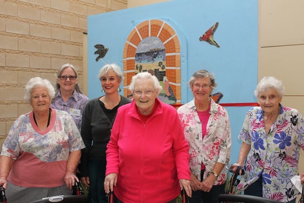 Mosaic Unveiled at ACH Group Highercombe