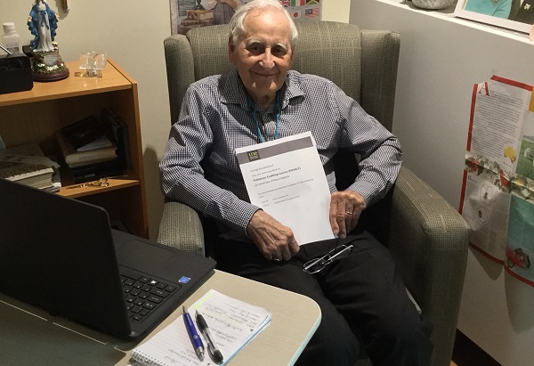 86 Year-Old Proves It’s Never Too Late to Hit the Books