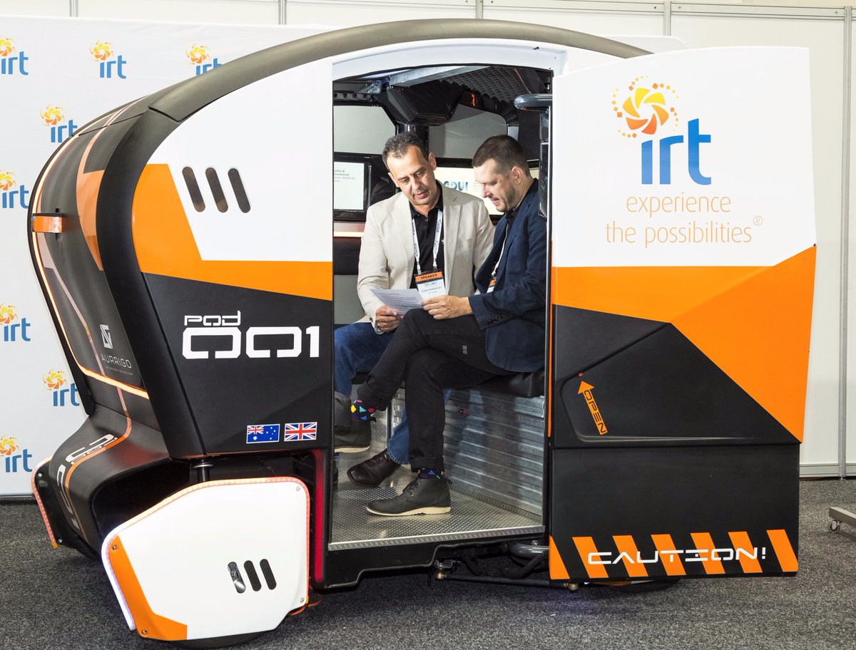 IRT Showcases First Driverless Car for Aged Care
