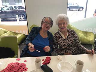 Crafty Seniors Prepare for Remembrance Day