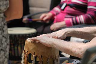 Drummers Beat Their Way to Better Health