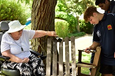 Age Is No Barrier to Friendship at Baptistcare William Carey Court