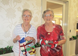 Sensory Hand Muffs for Dementia Therapy