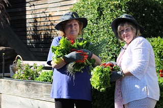Volunteers Dig in For New Community Garden