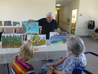 Artist in Residence at St Hedwig Village
