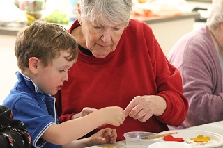 Art Class Brings Generations Together at ACH Group