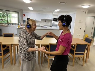 Silent Discos and Videos Bring Joy to Aged Care Residents During Covid-19 Restrictions