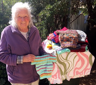 Joan Knits 4,000 Jumpers for Babies in South Africa