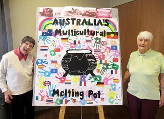 Resthaven Mount Gambier Diversity and Inclusion Display