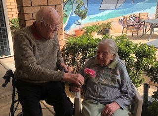 Mercy Place Mandurah Couple Celebrate 72 Years of Marriage