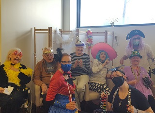 Carnival And Costumes, All Part of The Care at Mercy Place Mont Clare