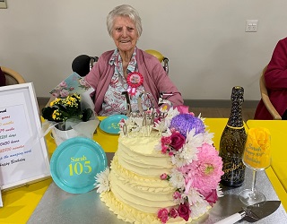 Sarah Esplin Celebrates Her 105th Birthday in Sporting Style