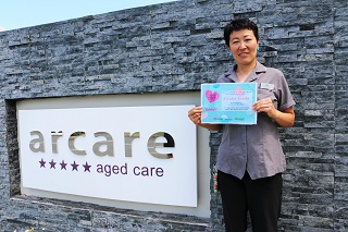 Aged Care Angel Celebrated at Arcare North Lakes