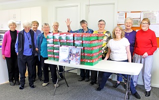 Resthaven Residents Support ‘Operation Christmas Child’