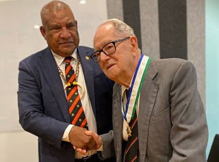 Bateau Bay Retired Uniting Minister Receives PNG’s Second Highest Honour