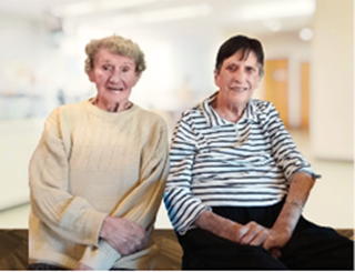 Joan and Joan are two friends who feel right at home at Charingfield, Waverley