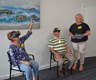‘A whole new world’ — virtual reality experience at  Resthaven Newland House