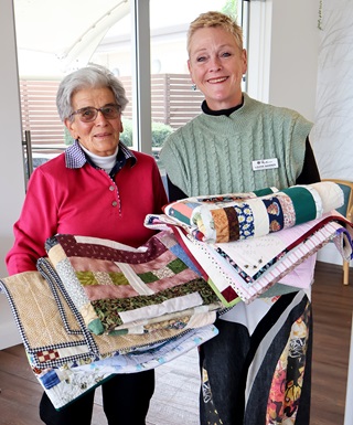 Jenny’s Memory Lives on in Quilt Donation