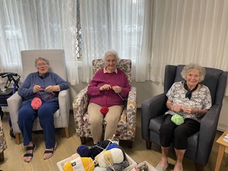 TriCare Knits Generations Together Through Social Knitting Club