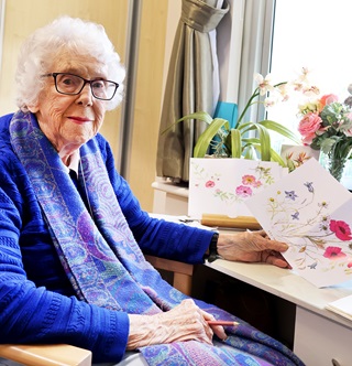 Art and Music a Way of Life for Centenarian Dorothy Pyne