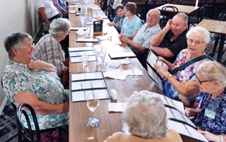 Vincent Court Residents in Kempsey Loved Getting Out for a Pub Lunch