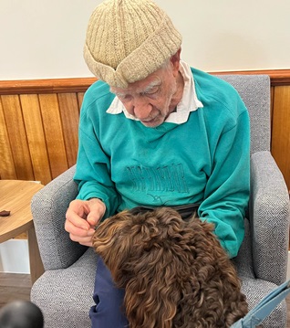 Sunshine Coast Aged Care Residents Welcome Local ‘Paw Pals’ for Pet Therapy Session