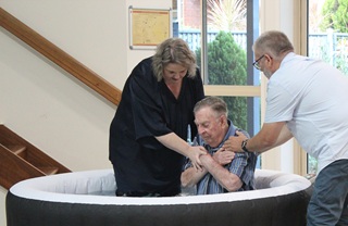 90-Year-Old Baptised in Brisbane Seniors’ Community