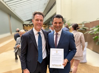 Jad Haber Honoured at NSW Parliament: A Milestone Moment for My Guardian