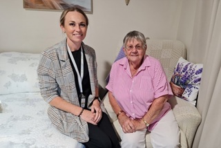 Meet Vincent Court’s Clinical Nurse Educator, Sheridan, who prioritises resident care for Kempsey locals