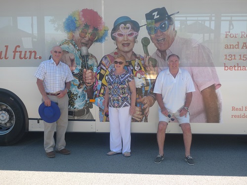 Aged Care Residents Want a Selfie With Their Bus Advertisements