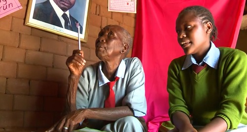 90-Year-Old Kenyan is World’s Oldest Primary School Student