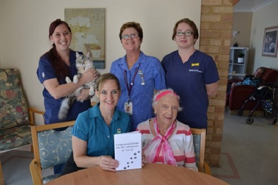 Hall & Prior Rockingham Aged Care Home Welcomes New Furry Friend