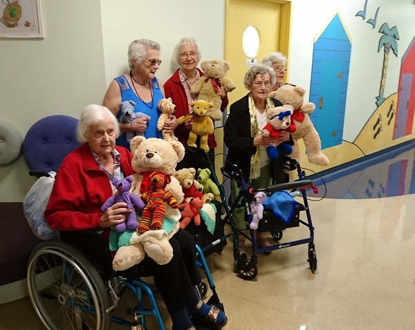 Teddy Bear Express Visits Frankston Hospital