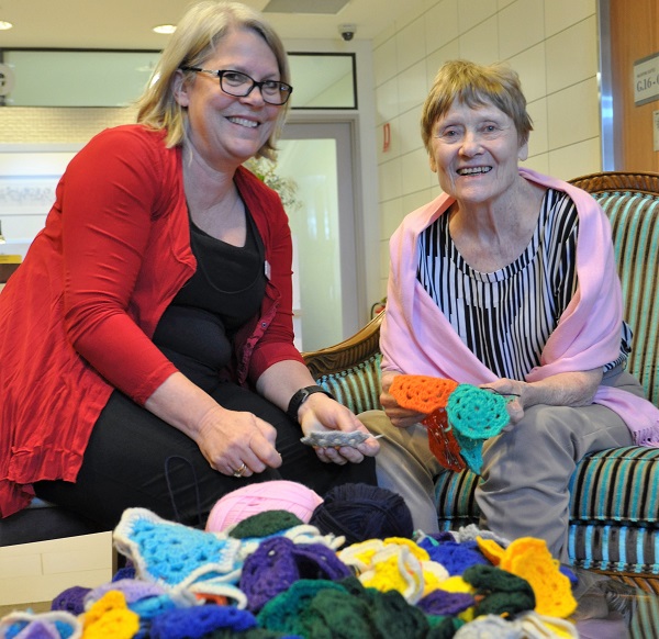 Knit One, Purl One: Yarn Bombing Comes to Mercy Place Lathlain