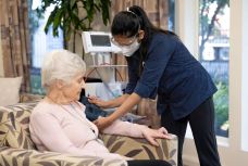 The_Pines_Residential_Care_Southern_Cross_Care_Nurse_blood_pressure_DSC0915