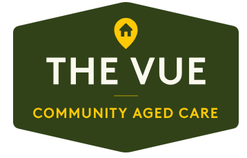 The Vue Community Aged Care logo