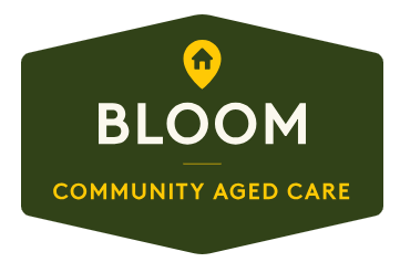 Bloom Community Aged Care logo